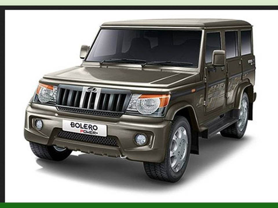 BOLERO MAHINDRA FRONT RIGHT