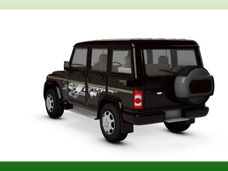 BOLERO MAHINDRA  REAR RIGHT